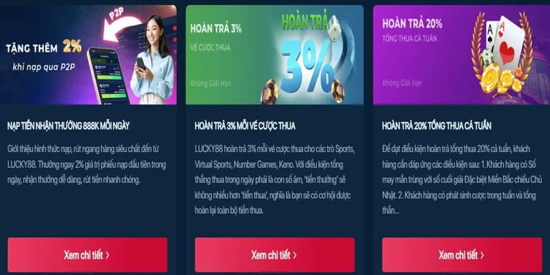 Thưởng chào mừng km888 link mới